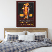 Toile Publicité vintage de stylo de fontaine (Insitu(Chambre))