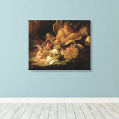 Toile Puck and Fairies, du rêve d'une nuit d'été (Insitu (Plancher de Bois))