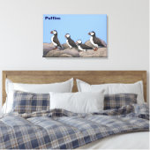 Toile Puffins de l'Atlantique (Insitu(Chambre))