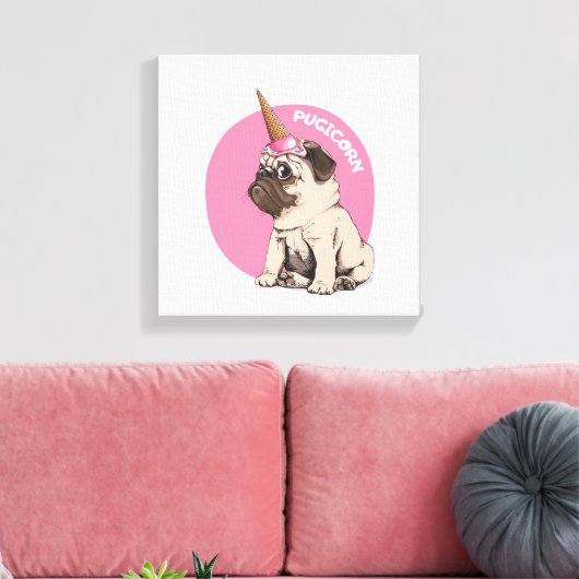 Toile Pugicorn (Insitu(Salon))