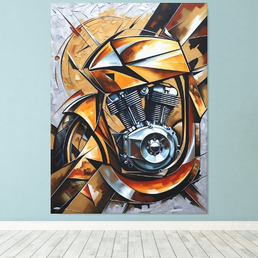 Toile Puissance à carreaux dorés (Insitu (Plancher de Bois))