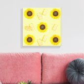 Toile puissance du tournesol (Insitu(Salon))