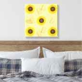 Toile puissance du tournesol (Insitu(Chambre))