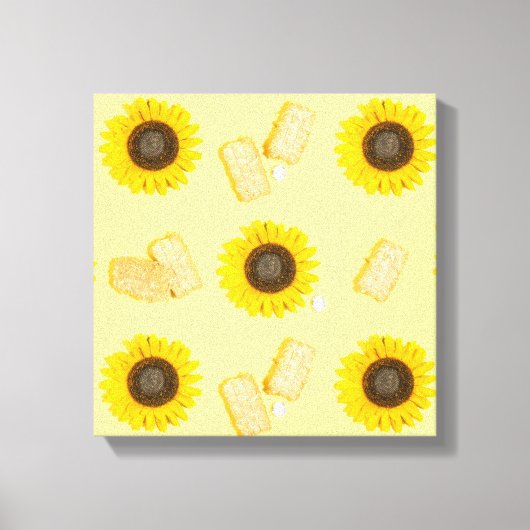 Toile puissance du tournesol (Recto)
