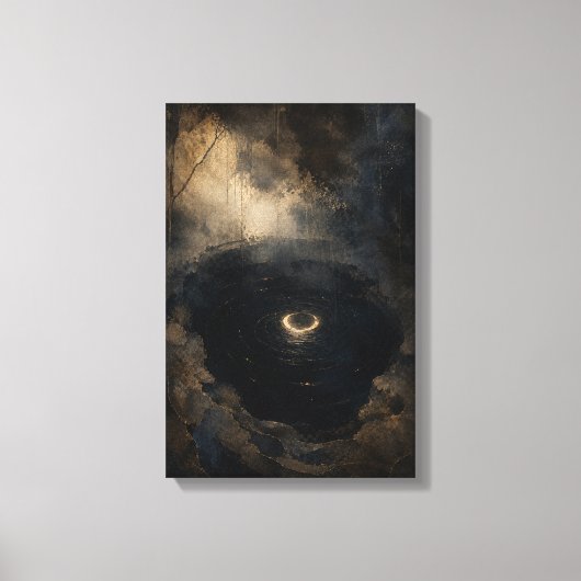 Toile Puits de minuit — KŌAN (Recto)