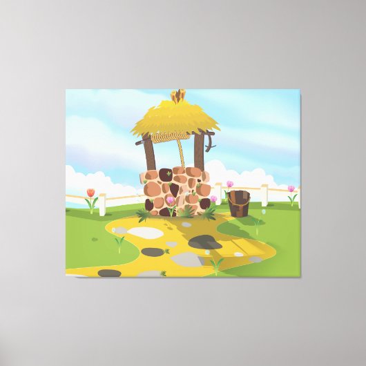 Toile Puits et seau de Fairy Tail (Recto)
