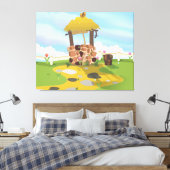 Toile Puits et seau de Fairy Tail (Insitu(Chambre))