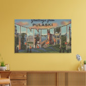 Toile Pulaski, Tennessee - Scènes de grandes lettres (Insitu(Salon))