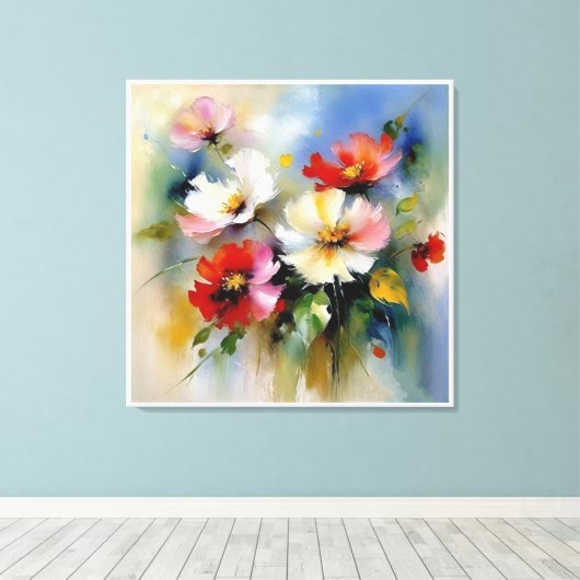 Toile Pulse P#1 (Insitu (Plancher de Bois))