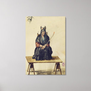 Toile Punition d'une sorcière