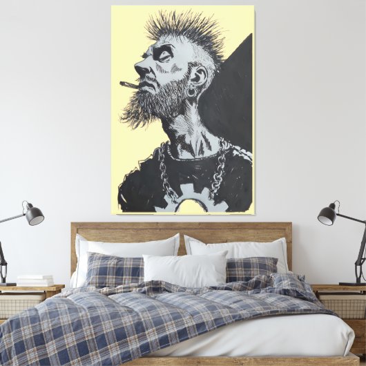 Toile Punk  (Insitu(Chambre))