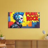 TOILE PUNK ROCK FOREVER-2 (Insitu(Salon))