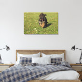 Toile Puppy en cours (Insitu(Chambre))