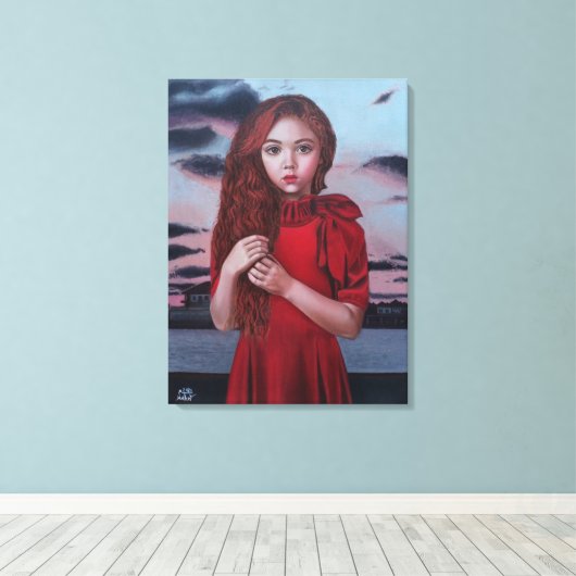 Toile Pureté de l'âme (Insitu (Plancher de Bois))