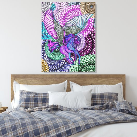 Toile Pureté du Pegasus (Insitu(Chambre))