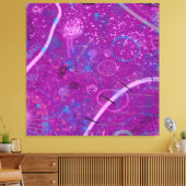 Toile Purple Abstrait Dreamscape (Insitu(Salon))