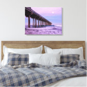Toile Purple dawn over (Insitu(Chambre))