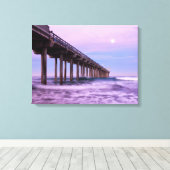 Toile Purple dawn over (Insitu (Plancher de Bois))