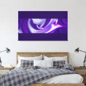 Toile Purple Dreams, Imaginaire Abstrait Rainbow Art (Insitu(Chambre))