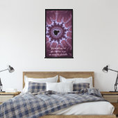 Toile Purple Fractal Mandelbrot Splash Ajouter un devis (Insitu(Chambre))