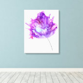 Toile Purple hydrangea—personnalisable— (Insitu (Plancher de Bois))