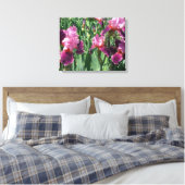 Toile Purple Irises Printemps Floral (Insitu(Chambre))