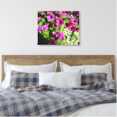 Toile Purple Petunias (Insitu(Chambre))