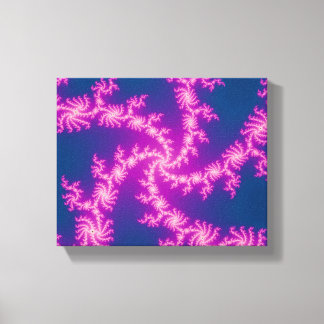 Toile Purple Swirl - Art Fractal