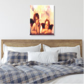 Toile Putti paire d'anges (Insitu(Chambre))