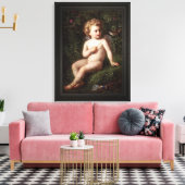 Toile Putto Alimenter Une Fraise À Un Oiseau (Insitu(Salon))