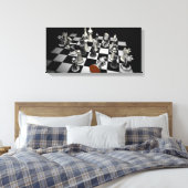 Toile Puzzle d'échecs (Insitu(Chambre))