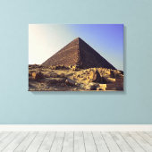 Toile Pyramide des pharaons (Insitu (Plancher de Bois))