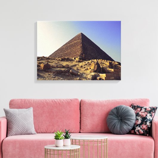 Toile Pyramide des pharaons (Insitu(Salon))