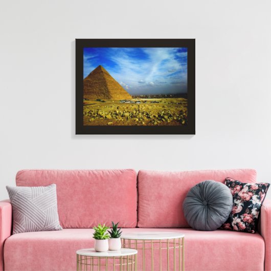 Toile Pyramide égyptienne (Insitu(Salon))