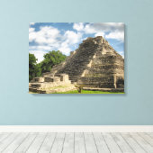 Toile Pyramide maya (Insitu (Plancher de Bois))