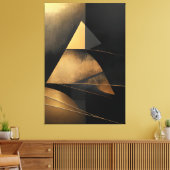 Toile Pyramide rétro du temps (Insitu(Salon))