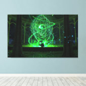 Toile Pyre (2014) (Insitu (Plancher de Bois))