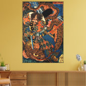 Toile Python de combat japonais Samurai (Insitu(Salon))