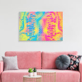 Toile PYTHON - moderne fractale décorative - (Insitu(Salon))