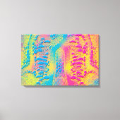 Toile PYTHON - moderne fractale décorative - (Recto)