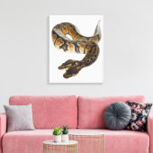 Toile Python royal à deux têtes ou Python à boule - Pyth (Insitu(Salon))