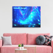 Toile Qaanaaq - Lumières du Nord (Insitu(Salon))