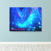 Toile Qaanaaq - Lumières du Nord (Insitu (Plancher de Bois))