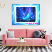 Toile Qaanaaq - Lumières du Nord (Insitu(Salon))