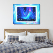 Toile Qaanaaq - Lumières du Nord (Insitu(Chambre))