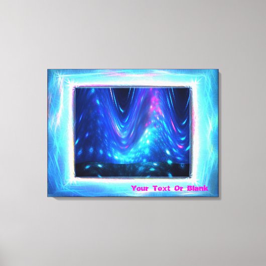 Toile Qaanaaq - Lumières du Nord (Recto)