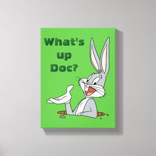 Toile QU’EST-CE QUE LE DOC ?™ BOGS BUNNY™ Rabbit Hole (Recto)