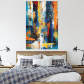 Toile Quadro abstrato Impressão em Canvas (Insitu(Chambre))