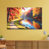 Toile Quadro Decorativo Floresta de Outono (Insitu(Salon))