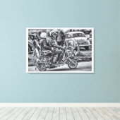 Toile Quadrophénie ! (Insitu (Plancher de Bois))